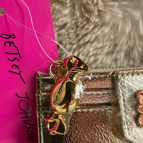 Betsey Johnson Gold Wallet with Candy Accents - Picture 5 of 5